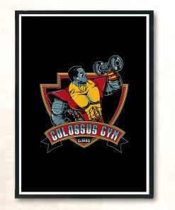 Colossus Gym Classic Modern Poster Print