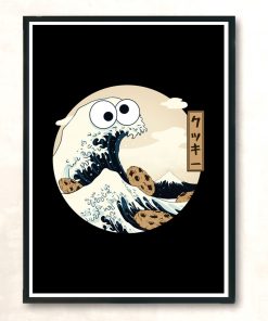 Cookiegana Wave Modern Poster Print