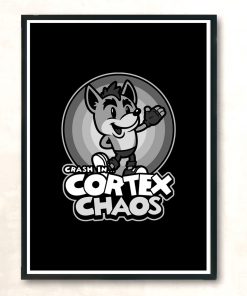 Cortex Chaos Modern Poster Print