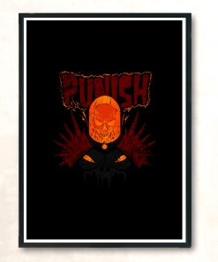 Cosmic Punishment Modern Poster Print