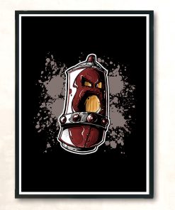 Crimson Cain Modern Poster Print