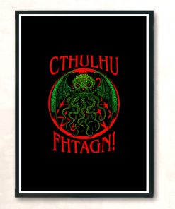 Cthulhu Fhtagn Azhmodai 2019 Modern Poster Print