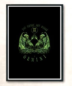 Cthulhu Gemini 2018 Modern Poster Print