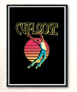 Cut Loose Modern Poster Print