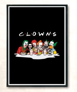 C·l·o·w·n·s Modern Poster Print