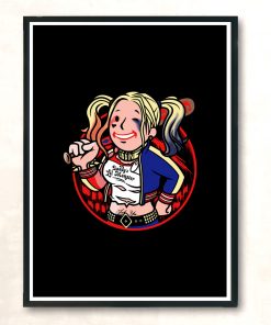 Daddys Lil Vault Girl Modern Poster Print