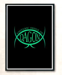 Dagon Fish Azhmodai 2020 Modern Poster Print