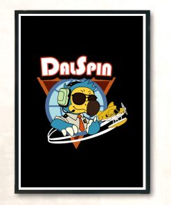 Dal Spin Modern Poster Print