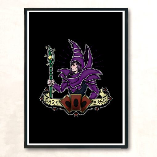 Dark Magic Modern Poster Print