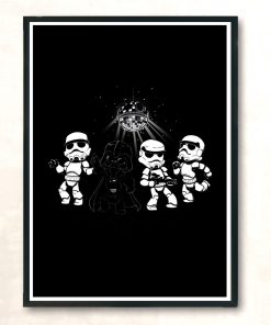 Dark Side Disco Modern Poster Print