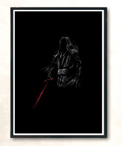 Dark Side Is Coming Modern Poster Print