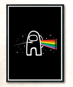 Dark Side Of The Crewmate Modern Poster Print