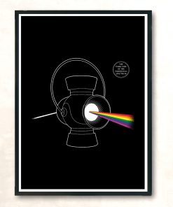 Dark Side Of The Emotional Spectrum Modern Poster Print