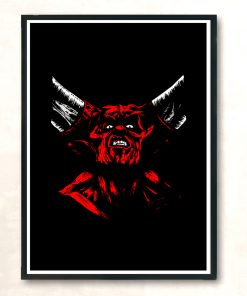 Darkness Modern Poster Print