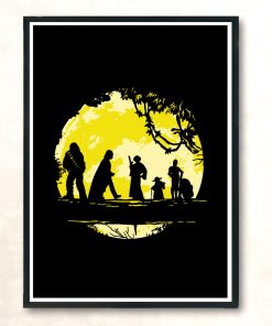 Darkside No Worries Modern Poster Print