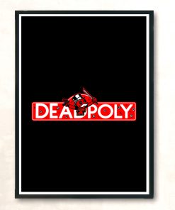 Deadpoly Modern Poster Print