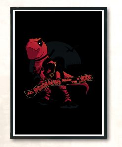 Deadrex Modern Poster Print