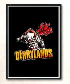 Derrylands Modern Poster Print