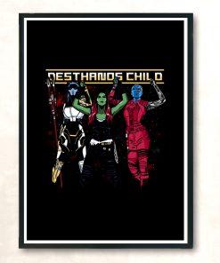 Desthanos Child Modern Poster Print