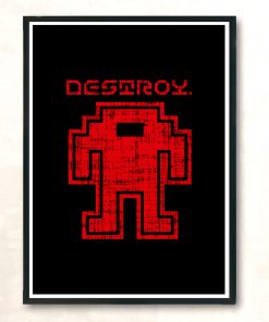 Destroy Iii Modern Poster Print