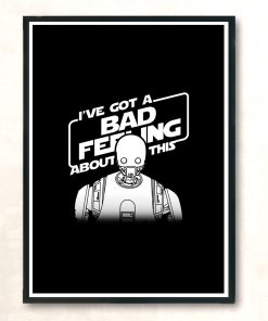 Droid Intuition Modern Poster Print