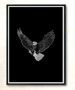 Eagle Tattoo Modern Poster Print