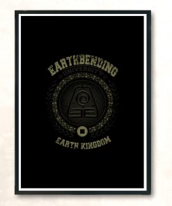 Earthbending University Modern Poster Print