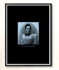 Emmy Noether Modern Poster Print