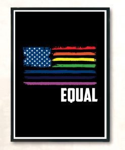 Equal Modern Poster Print