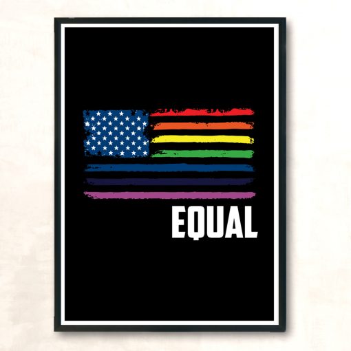 Equal Modern Poster Print