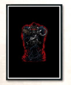 Erebus God Of Darkness Modern Poster Print