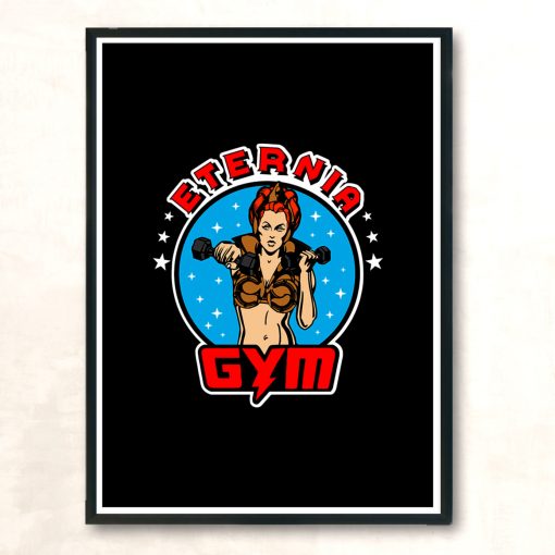 Eternia Gym Teela Modern Poster Print