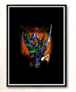 Eva Unit 01 Modern Poster Print