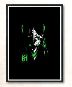 Eva01 Ink Modern Poster Print