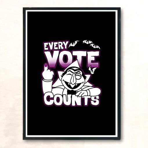 Every Vote Counts Modern Poster Print