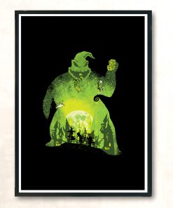 Evil Boogeyman Modern Poster Print