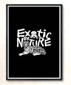 Exotic By Nature Modern Poster Print