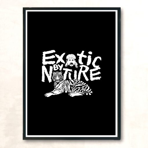 Exotic By Nature Modern Poster Print