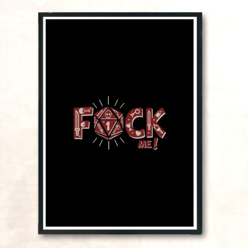 F@ck Me Modern Poster Print