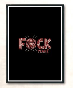 F@ck Yeah Modern Poster Print