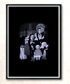 Family Portrait Modern Poster Print