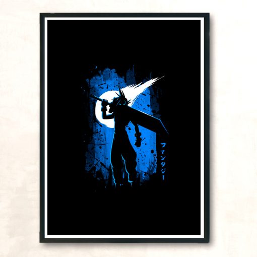 Fantasy Stain Modern Poster Print