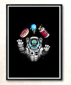 Fat Space Modern Poster Print