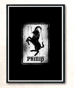 Ferrari Phillip Bandw 2 Modern Poster Print