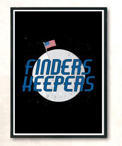 Finders Keepers Modern Poster Print