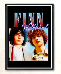 Finn Wolfhard Vintage Wall Poster