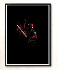 First Blood Modern Poster Print