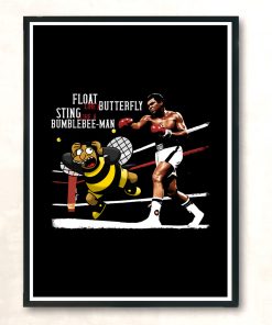 Float And Sting Modern Poster Print