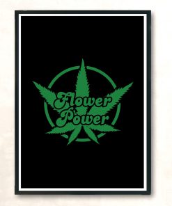 Flower Power Modern Poster Print