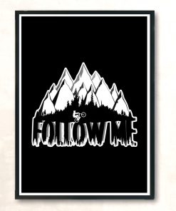 Follow Me Ii Modern Poster Print